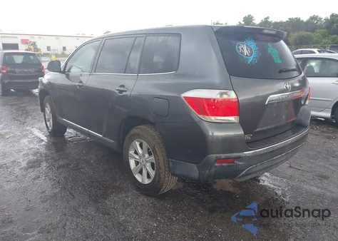 2011 Toyota Highlander из США, поврежденный, VIN 5TDZA3EH2BS012963